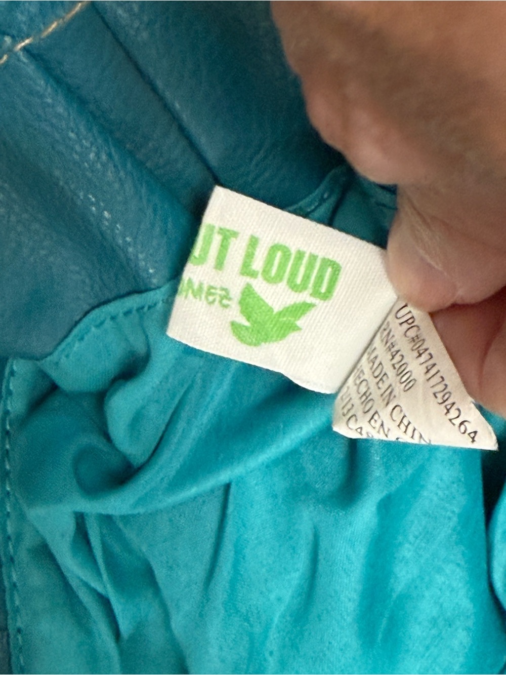 Selena Gomez Teal Ruffled-Top Shoulder Bag- Dream Out Loud Collection - Picture 14 of 14
